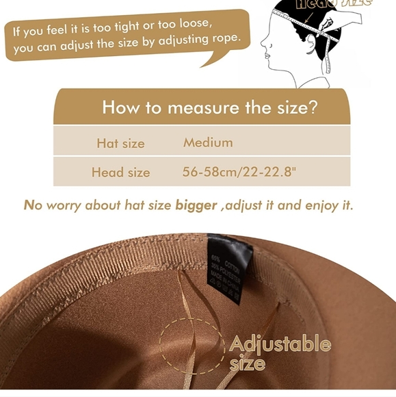 Boho hat - Picture 4 of 5